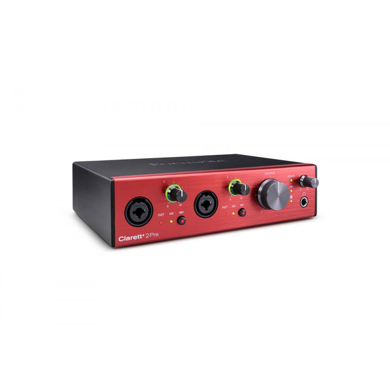 Focusrite Clarett+ 2Pre 18-in / 20-Out USB Audio Interface