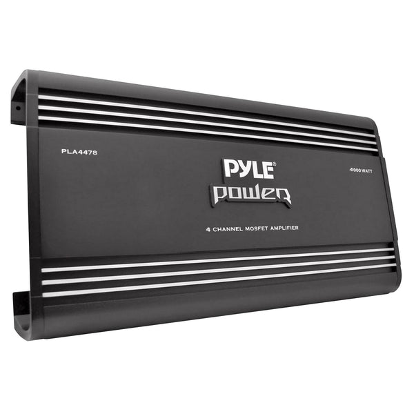 Pyle PLA4478 Power Series Bridgeable Class AB Amp (4 Channels, 4,000 Watts max)