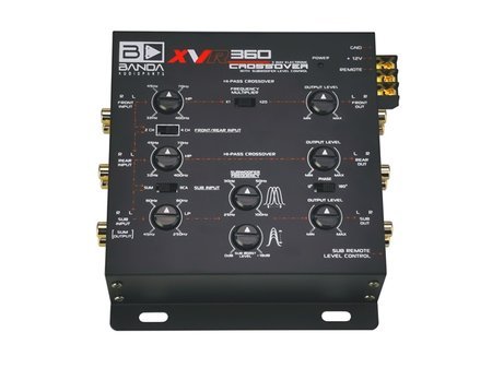 Banda Professional 3-Way Electronic Car Crossover - XVR360