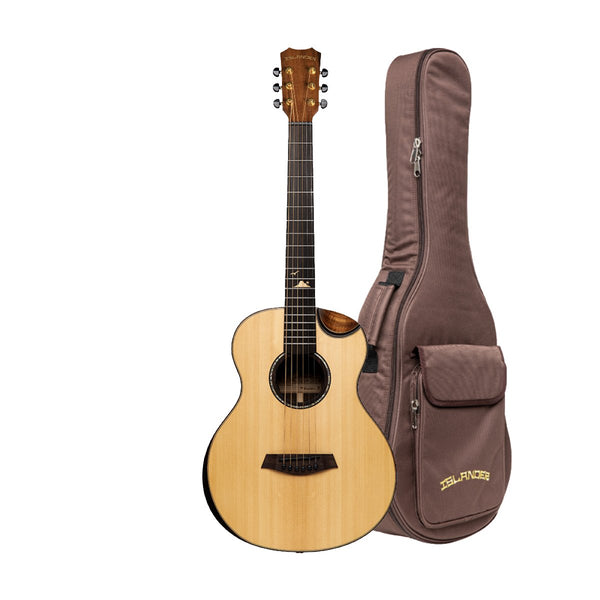 Islander Electro-Acoustic Mini Guitar with Mahogany Sides & Gig Bag - MS-MG-EQ