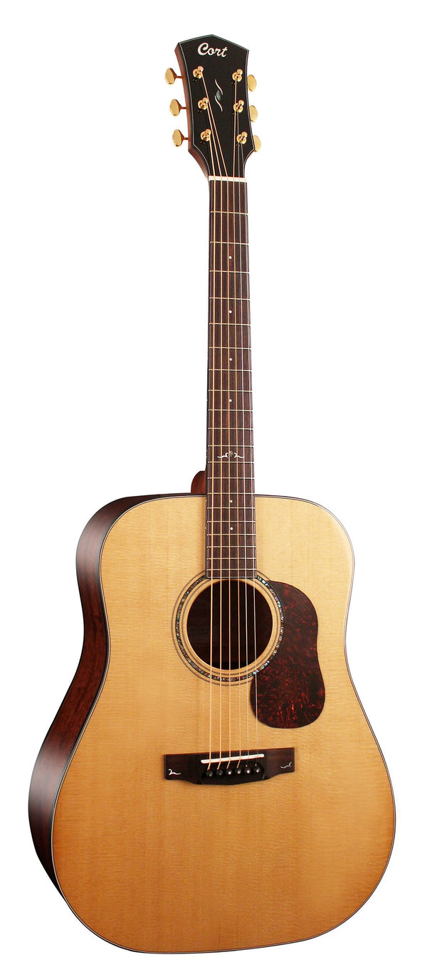 Cort GOLDD6 Gold Series Acoustic Dreadnought Guitar - Natural Glossy