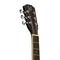 JN Guitars Bessie Series Acoustic Travel Guitar - Black - BES-A MINI BK