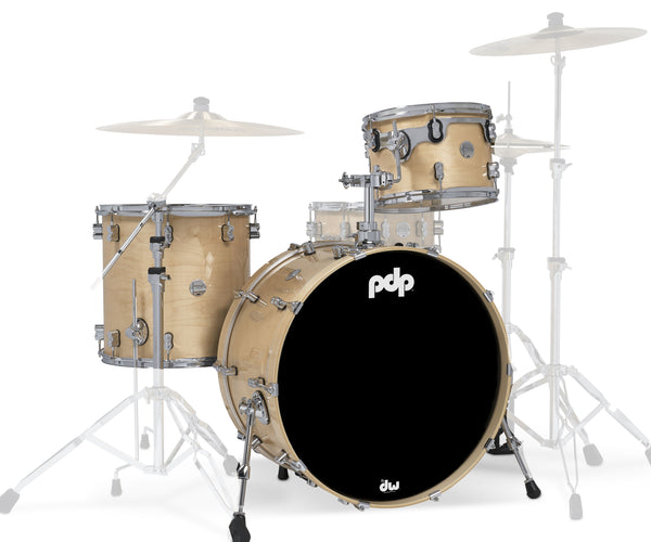 PDP Concept Maple 3-Piece Rock Shell Pack - 13/16/24 - Natural - PDCM24RKNA