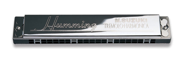 Suzuki 21 Hole Diatonic Tremolo Harmonica - Key of D - SU-21H-D