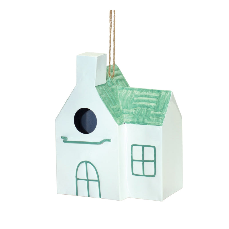 Hanging Metal Bird House Garden Décor (Set of 3)