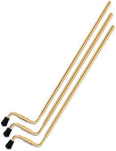 DW Drums 21" Aluminum Tom Legs - Gold - 3 Pack - DWSMFLT21ALGD