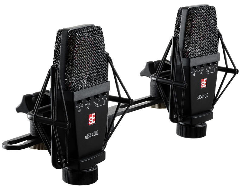 SE Factory SE4400 Large Diaphragm Condenser Microphones - Pair