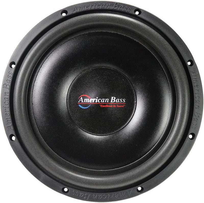 American Bass 12" Shallow Mount Woofer 600W Max Dual 4 Ohm Voice Coil SL-1244