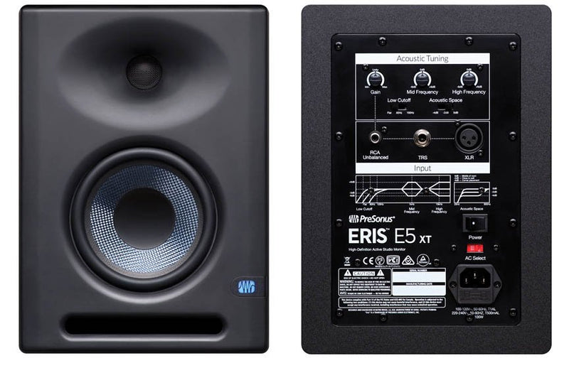 Presonus Eris E5 XT Studio Monitor (Single) w/ Wave Guide