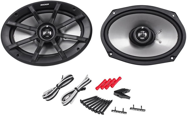 Kicker PS 6x9" 180 Watt 2 Ohm Coaxial Marine Speakers - Pair - 40PS692