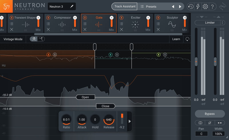 iZotope Neutron 3 Standard Audio Mixing Software with Track Assistant - Download