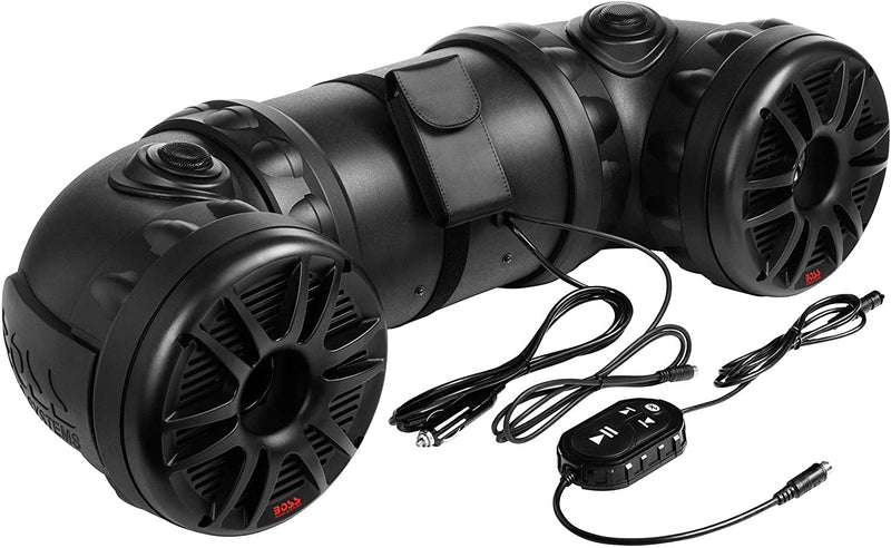 Boss Audio ATV/UTV 8" 700 Watt Weatherproof Speaker System w/ Bluetooth - ATV85B