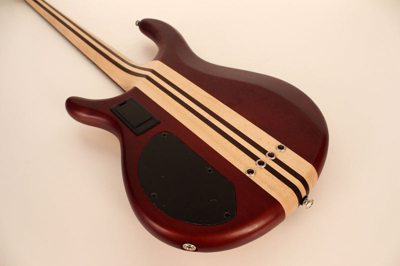 Cort Artisan Series Electric Bass - Flamed Maple/Mahogany -  A4PLUSFMMHOPN