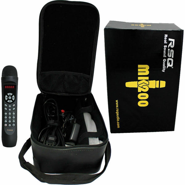 RSQ MK-200 Microphone Karaoke NEO+G and MP3+G Player with SD Slot