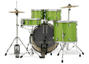 PDP Center Stage 5-Piece Full Drum Kit - 10/12/12/22/14 - Electric Green Sparkle