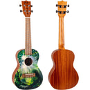 Flight Artist Series Jungle Concert Ukulele with Gig Bag - AUC-33 JUNGLE