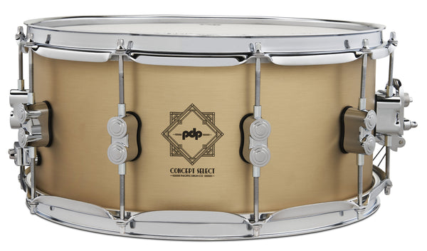 PDP Concept Select 3mm Bell Bronze 6.5x14 Snare Drum - PDSN6514CSBB