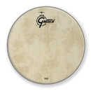 Gretsch 26" Fiberskyn Bass Drum Head - Logo - GRDHFS26