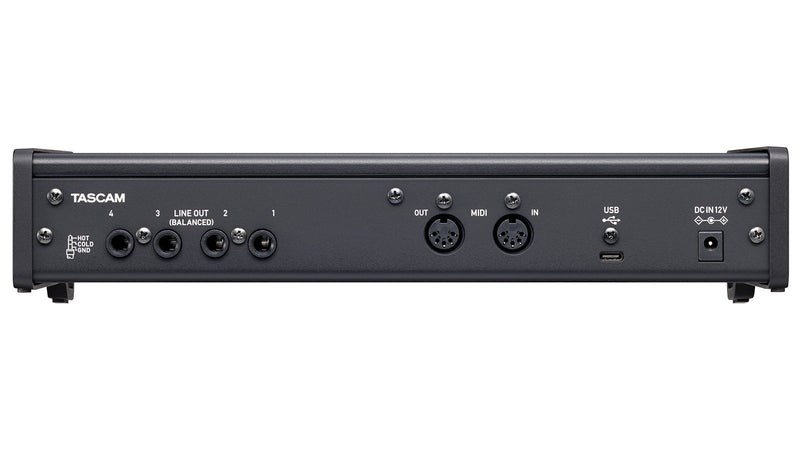 Tascam 4-In/4-Out Hi-Res USB Audio Interface w/ 4 Mic Preamps - US-4x4HR