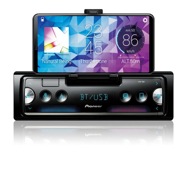 Pioneer 1-DIN Smart Sync Smartphone Receiver w/ USB & Bluetooth - SPH-10BT