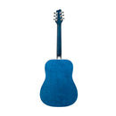 Stagg Dreadnought Acoustic Guitar - Blue - SA20D BLUE