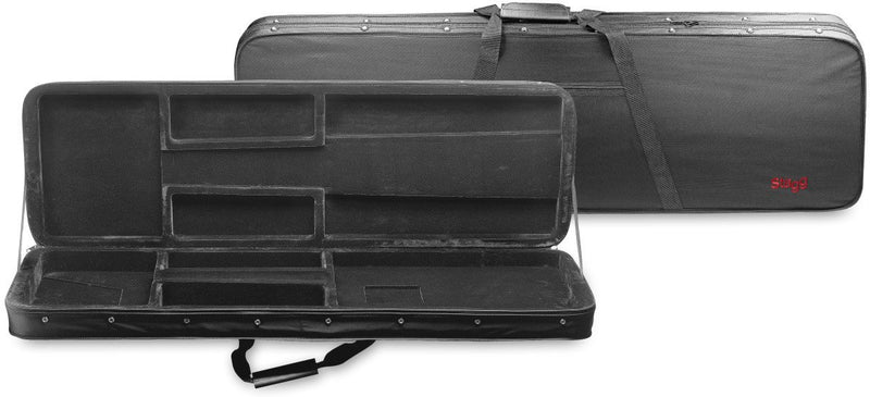 Stagg Basic Series Electric Bass Guitar Square-Shaped Soft Case - HGB2-RB