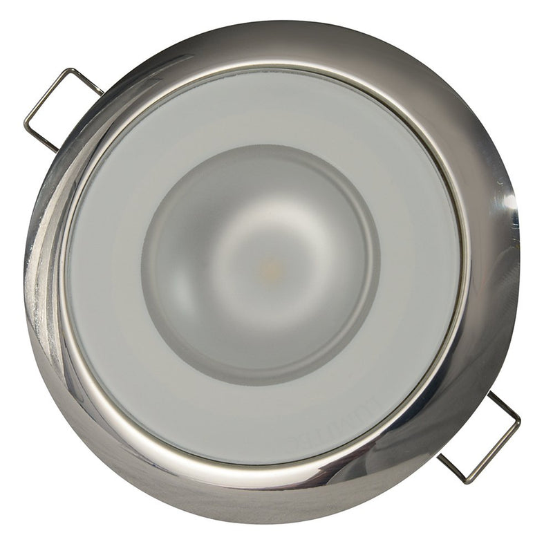 Lumitec Mirage - Flush Mount Down Light - Glass Finish Warm White Dimming