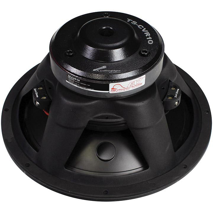 Audiopipe 10"  Woofer 600W Max 4 Ohm DVC TS-CVR10