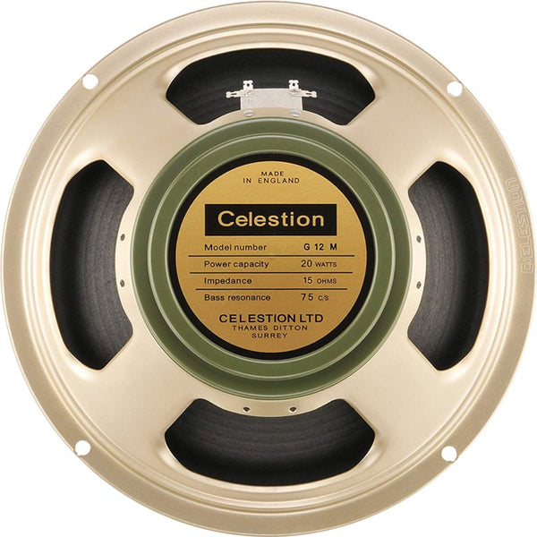 Celestion Heritage G12M 20 Watt 15 Ohm Guitar Speaker - T122167