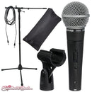 Shure SM58s Microphone with Switch Vocal Dynamic Live and Recording Mic SM58