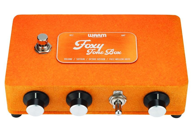 Warm Audio Foxy Tone Box Guitar Fuzz Distortion Pedal - WA-FTB