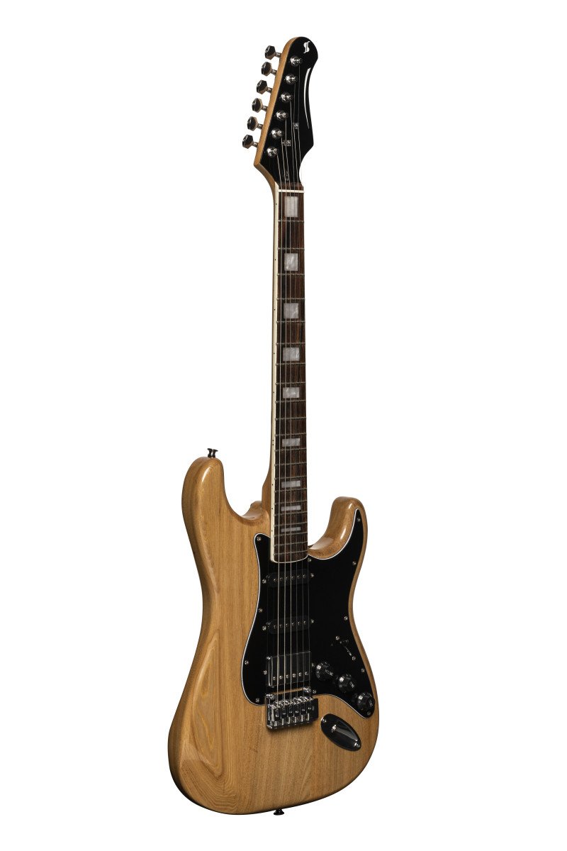 Stagg Solid Body Electric Guitar - Natural - SES-60 NAT