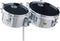 Latin Percussion LP845-K Mini Timbale Set - 6" & 8" Steel Shells with Mount