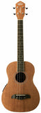 Oscar Schmidt OU52E Mahogany Baritone Acoustic-Electric Ukulele - Natural