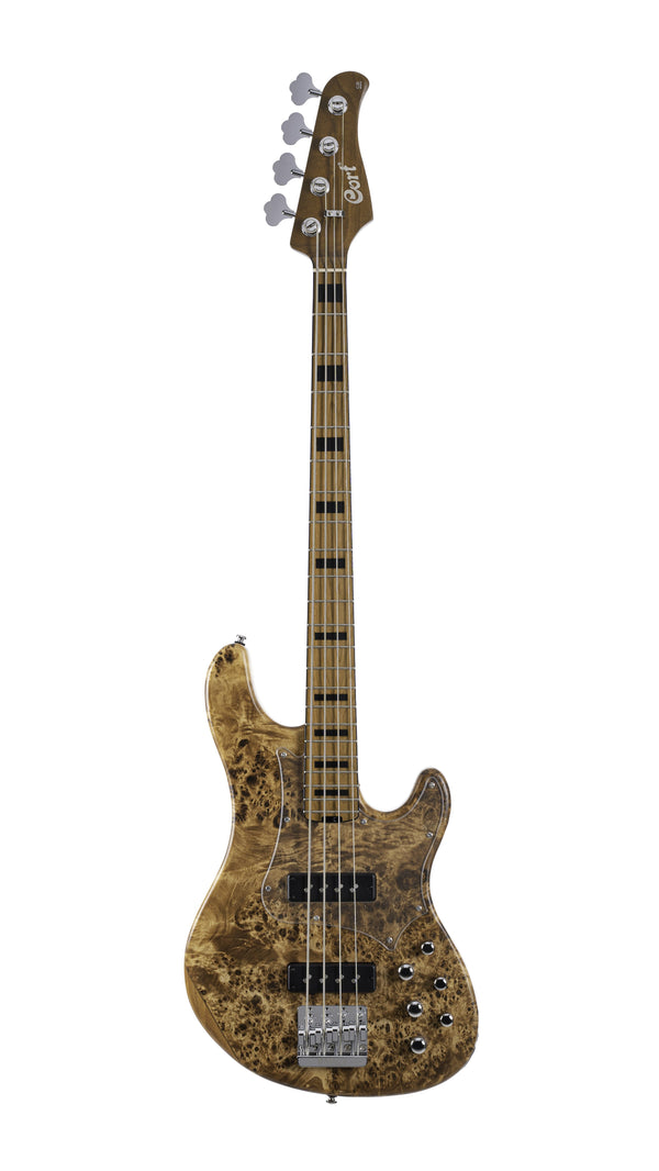 Cort GBMODERN4OPVN GB Series Modern Bass Guitar - Open Pore Vintage Natural