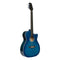 Stagg Auditorium Acoustic-Electric Guitar - Blue - SA35 ACE-TB