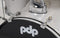 PDP Center Stage 5-Piece Full Drum Kit - 10/12/12/22/14 - Diamond White Sparkle