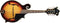 Washburn Americana F-Style Mandolin - Tobacco Sunburst - M3SWK-D-U