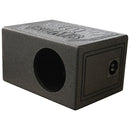 QPower "QBOMB" Single 8" Turbo-Ported Empty Woofer Box QBOMB8VL SINGLE