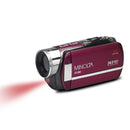 Minolta Full HD 1080p IR Night Vision Camcorder (Maroon) MN90NV-M