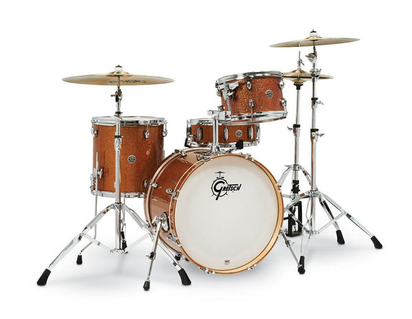 Gretsch Catalina Club 4 Piece Shell Pack 20/12/14/14SN - Bronze Sparkle