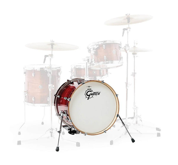 Gretsch Catalina Club 14x18 Bass Drum - Gloss Crimson Burst - CT1-1418B-GCB