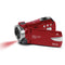 Minolta 1080p Full HD IR Night Vision Wi-Fi Camcorder (Red) MN200NV-R