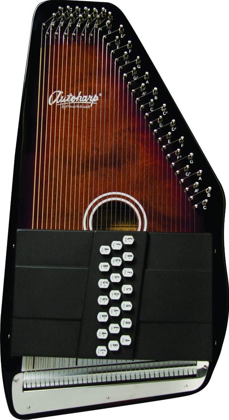 Oscar Schmidt 21 Chord Autoharp - Tobacco Sunburst - OS21C