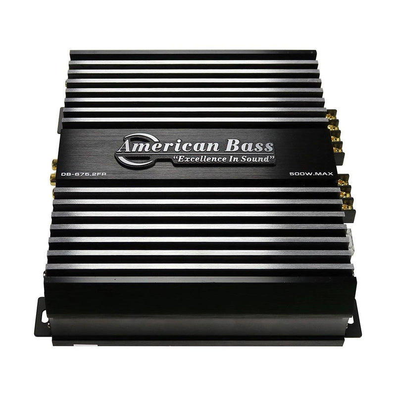 American Bass 2 Channel Class A/B Ampilfier 500 Watts Max DB6752FR