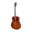 JN Guitars Bessie Left-Handed Acoustic Auditorium Guitar - Dark Cherryburst