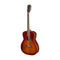 JN Guitars Bessie Left-Handed Acoustic Auditorium Guitar - Dark Cherryburst