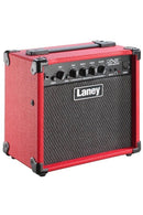 Laney 15 Watt Electric Guitar Combo Amplifier w/ 2 x 5" Woofers - Red - LX15-RED