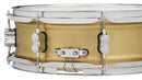 PDP Concept Dual-beaded Brushed Brass 5"x14" Snare Drum - PDSN0514NBBC