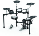 KAT Electronic Drum Set w/ Remo Mesh Heads, Kick Pedal & Tennis Beater - KT-300